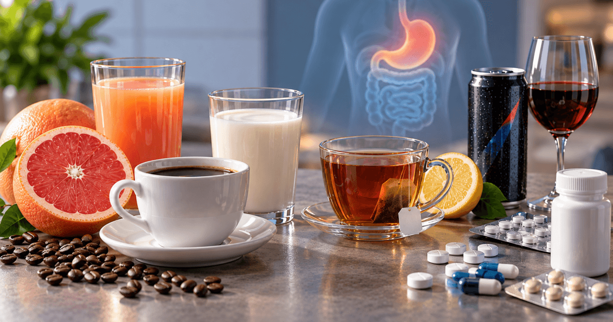 احذر.. مشروبات عادية قد تؤثر في فاعلية دوائك