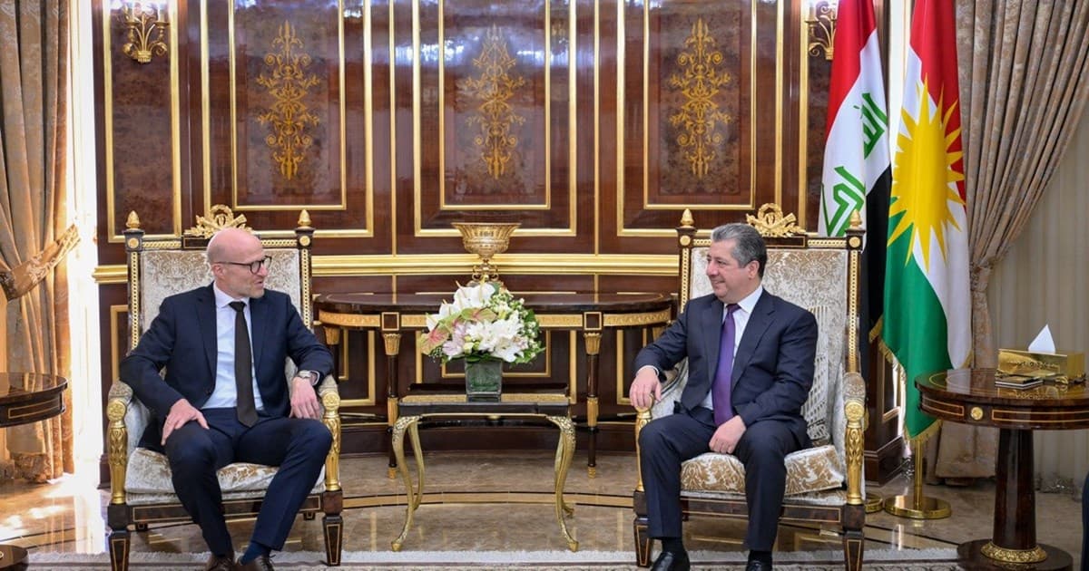 رئيس الحكومة يستقبل القنصل العام الألماني الجديد لدى إقليم كوردستان