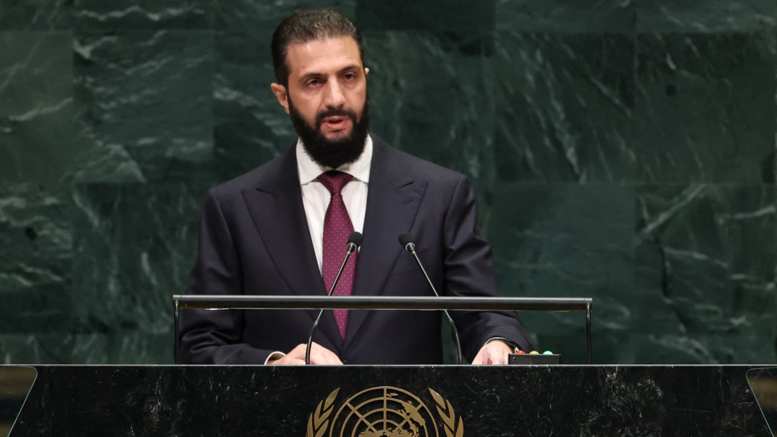 الشرع أمام الأمم المتحدة: الجولان سيبقى أرضاً سورية