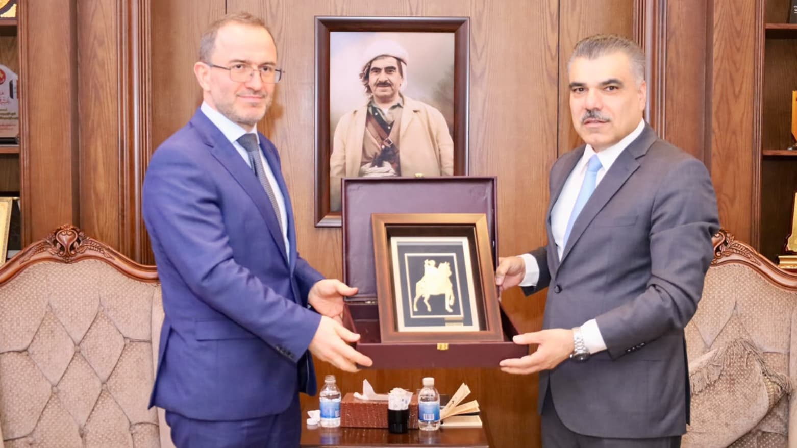 فارس عيسى يستقبل السفير الروسي لدى العراق
