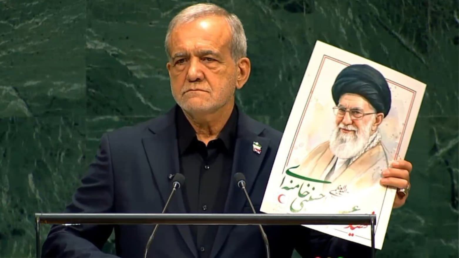 بزشكيان أمام الأمم المتحدة: لا نخشى الدفاع عن أنفسنا ولا نهرب من طاولة التفاوض