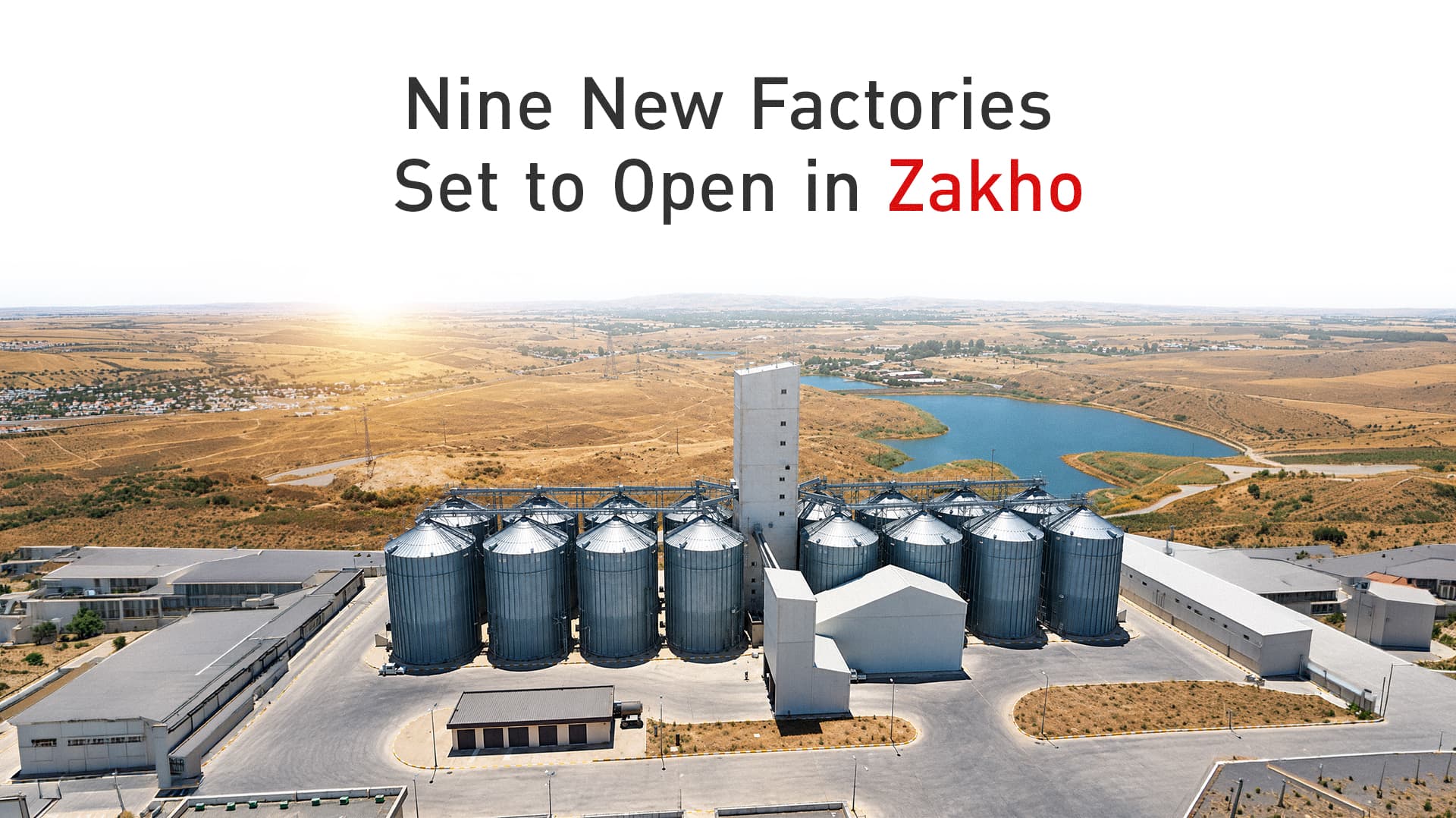 Nine New Factories Set to Open in Zakho, Kurdistan
