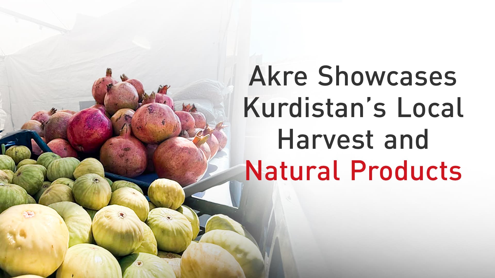Akre Food and Natural Products Festival Opens to Promote Local Produce
