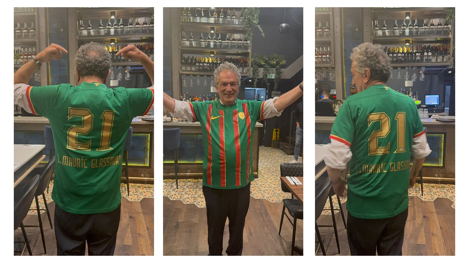 British Lord Maurice Glasman Shows Support for Amedspor