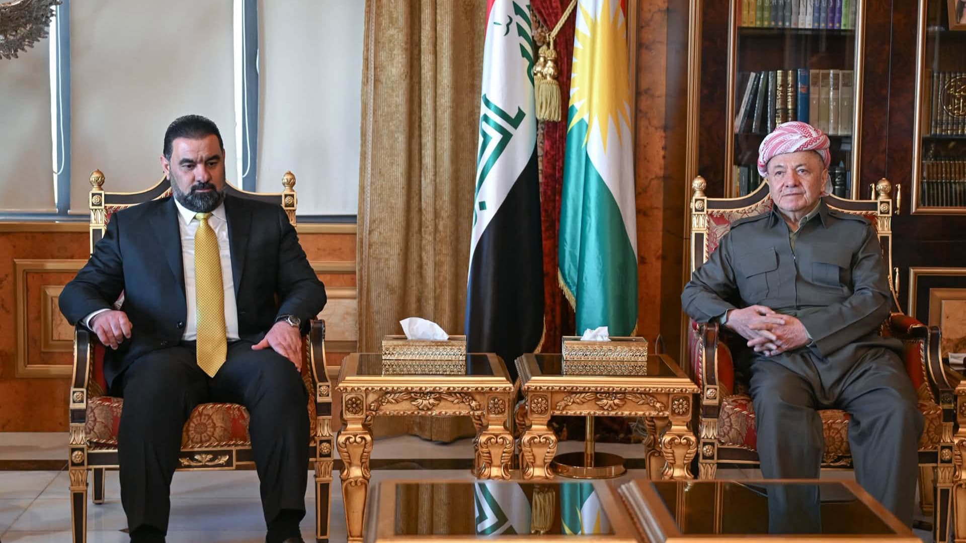 President Barzani Receives Iraqi Parliament Speaker, Political Bloc Leaders