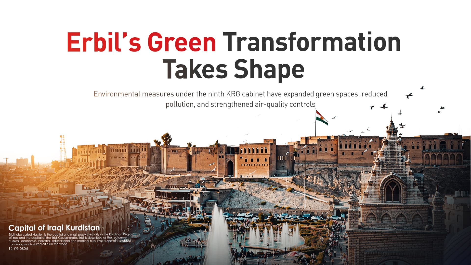 Erbil Removed From Global List of Polluted Cities, Governor Says