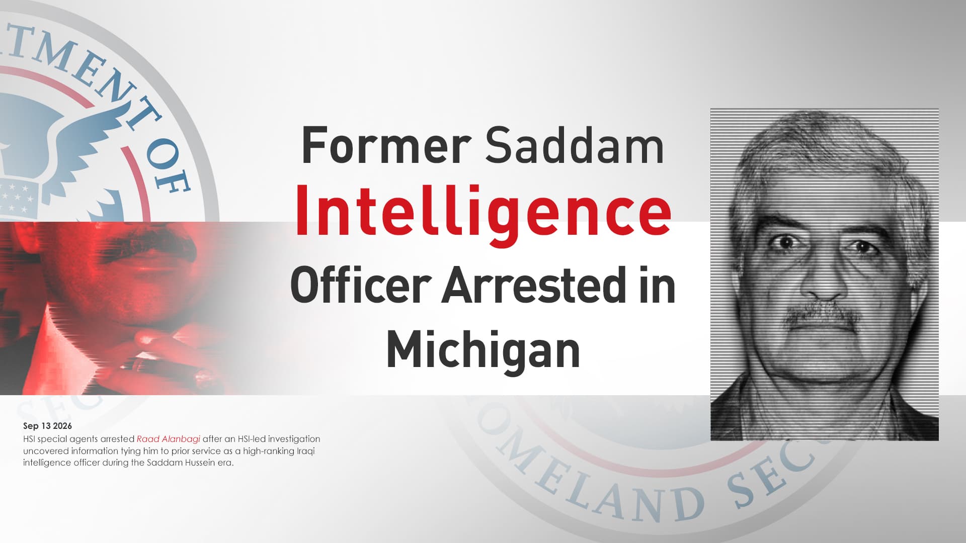 Former Saddam Intelligence Officer Arrested in Michigan