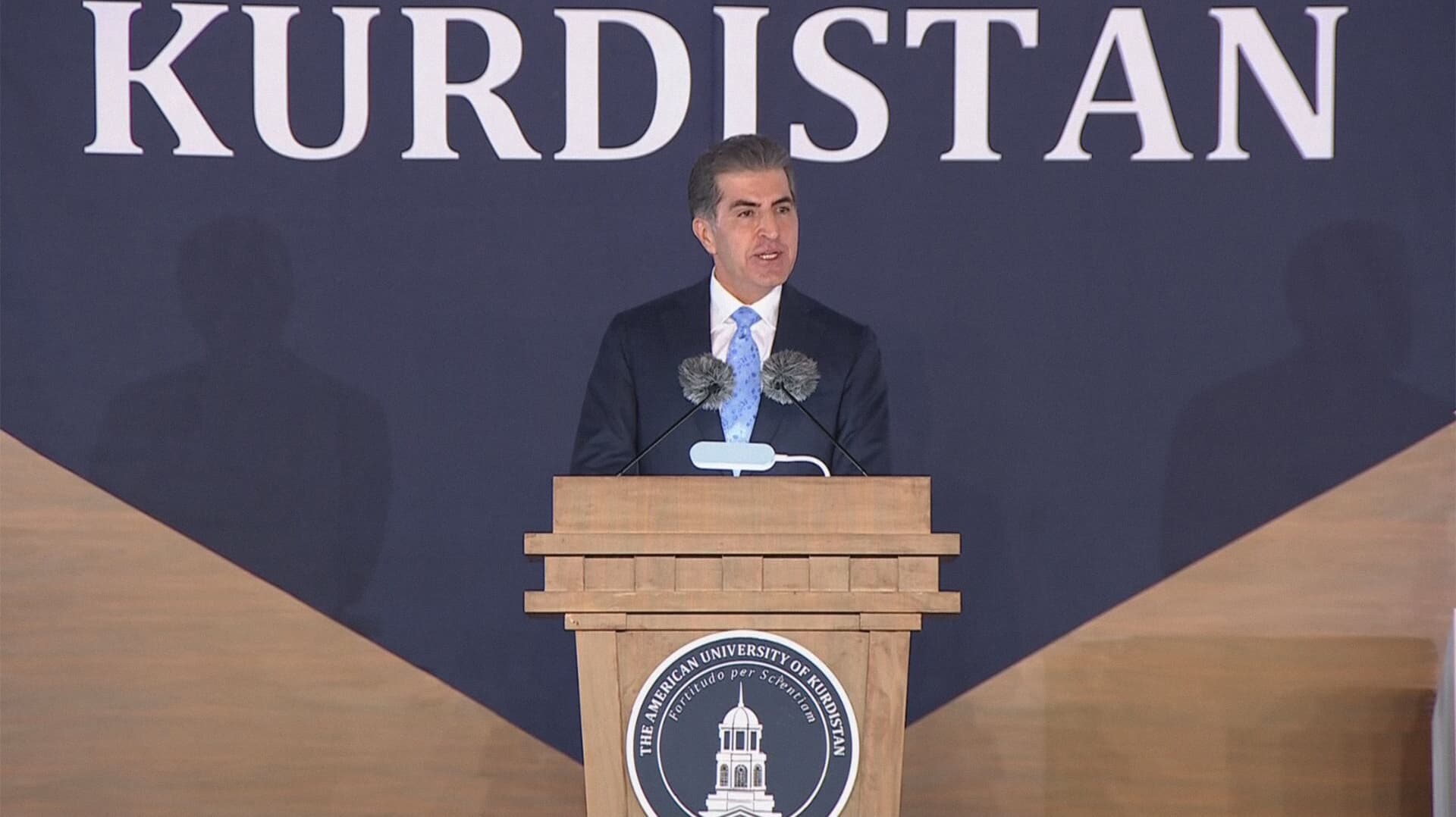 Kurdistan Region President Urges AUK Graduates to Embrace Responsibility, Constructive Criticism