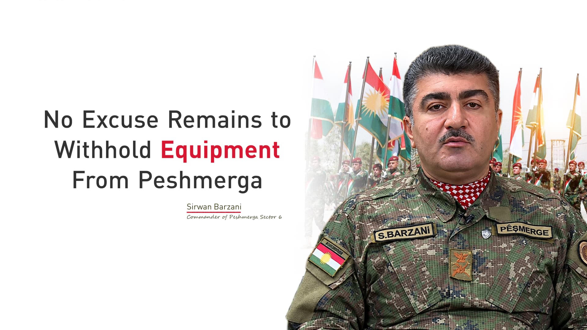 Peshmerga Unification Renews Calls for Air Defense in Kurdistan Region
