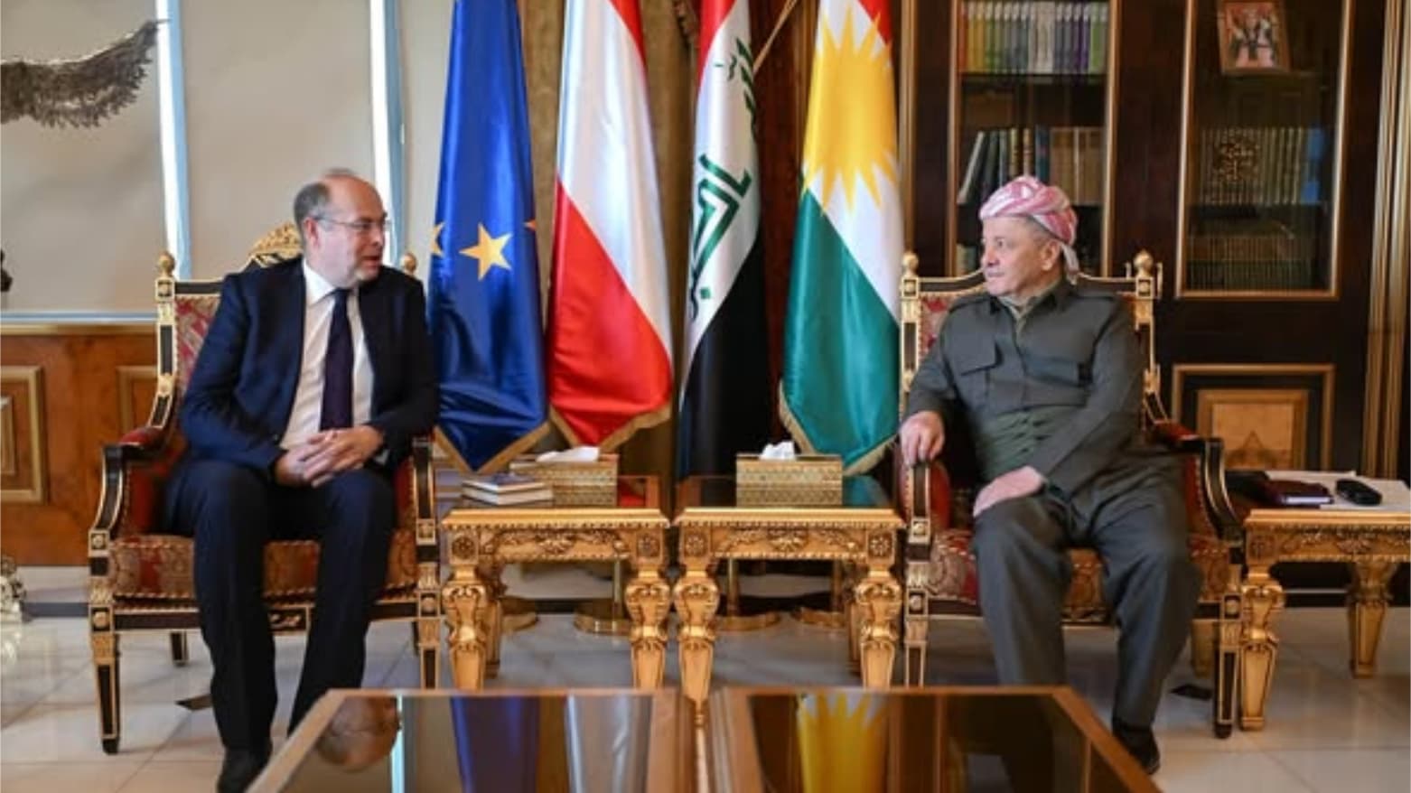 President Barzani Thanks Austria For Its Historic Support To The Kurdish People
