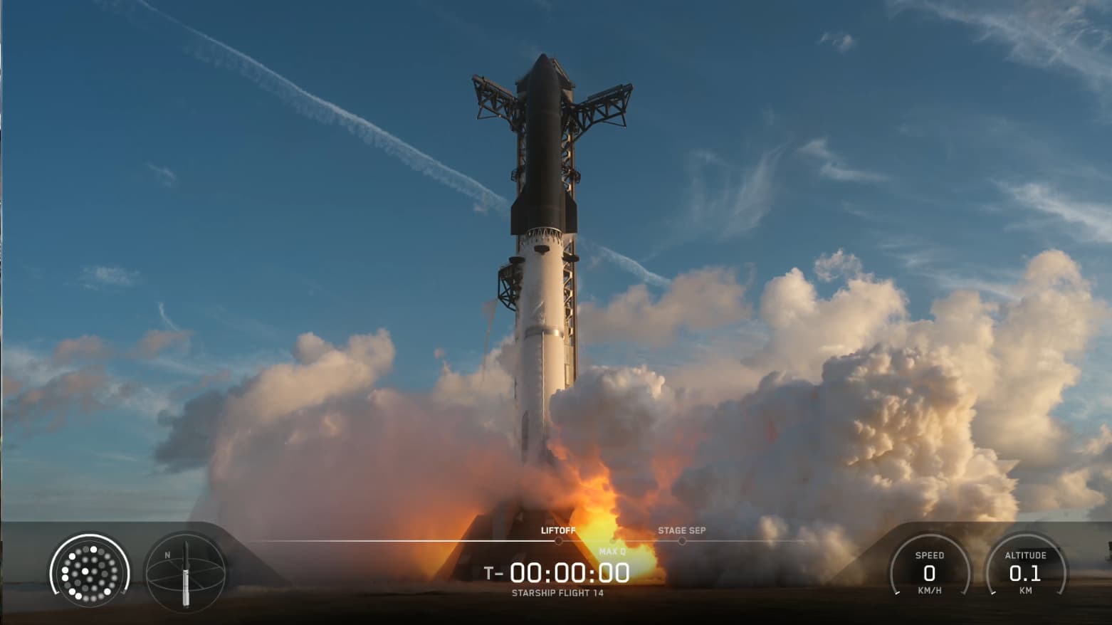 SpaceX Starship Reaches Orbit for First Time