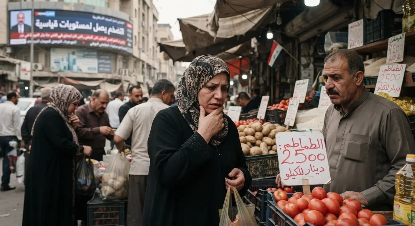 العراق.. التضخم 3.3% في آب على أساس سنوي