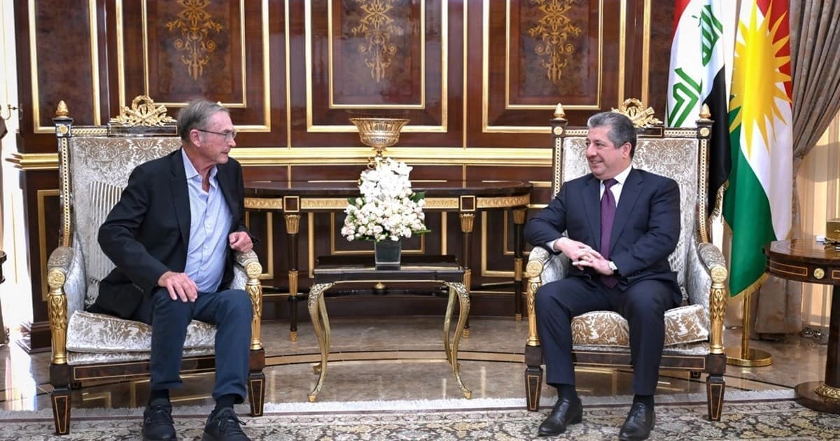 مسرور بارزاني واللورد مايكل آشكروفت يبحثان أوضاع العراق وإقليم كوردستان والمنطقة