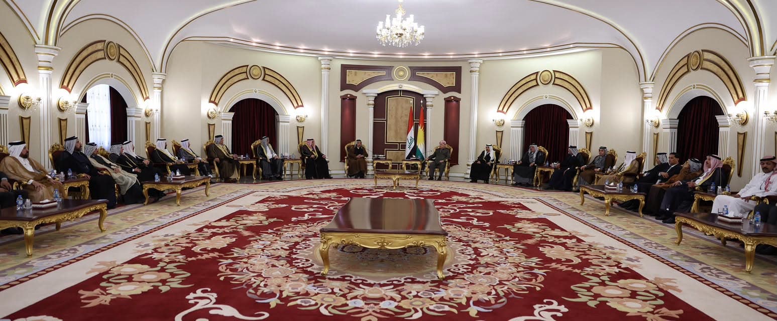 President Barzani calls for Kurd-Arab unity in meeting with Iraqi tribal leaders