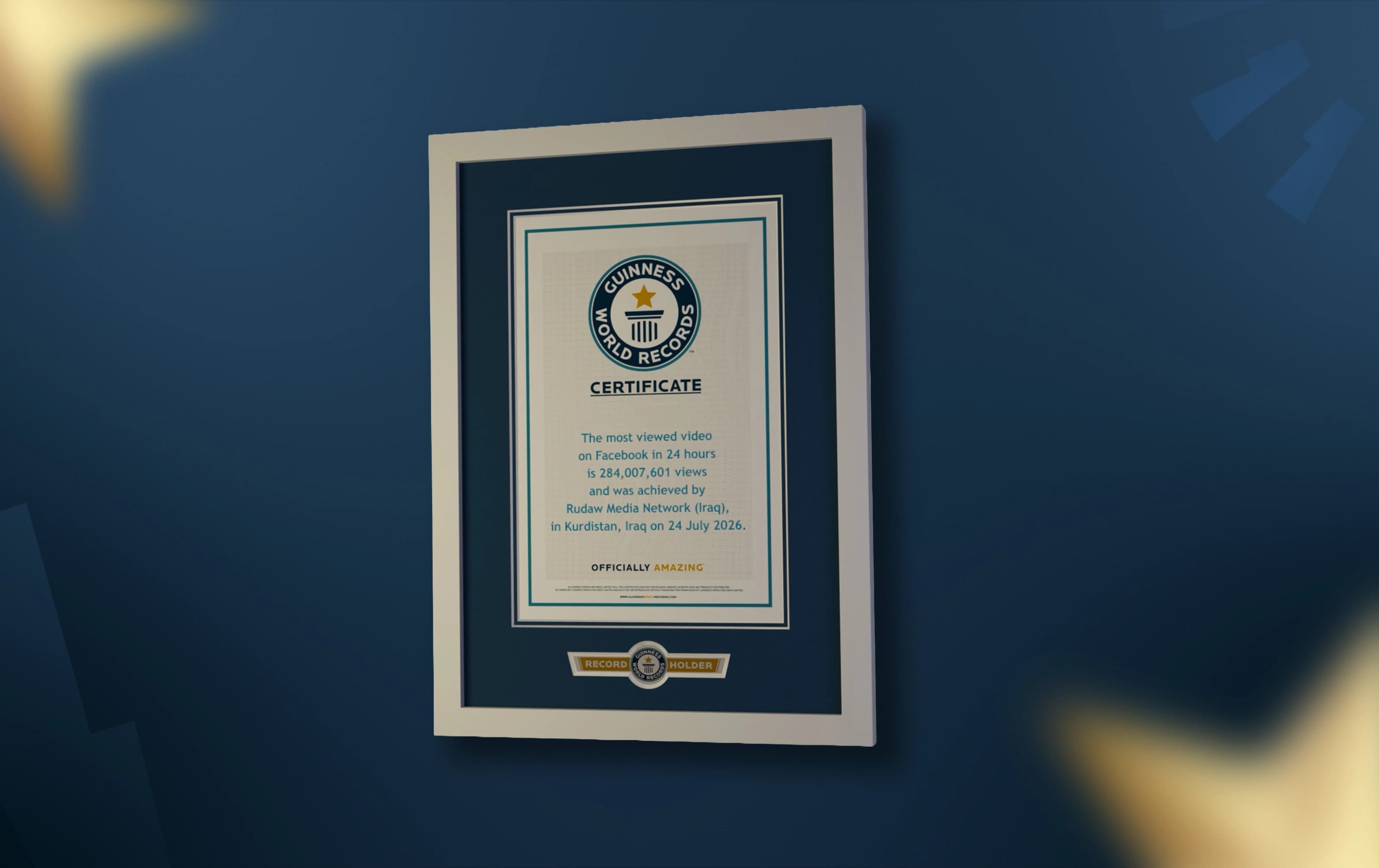 enters Guinness World Records with 284M-view deepfake video