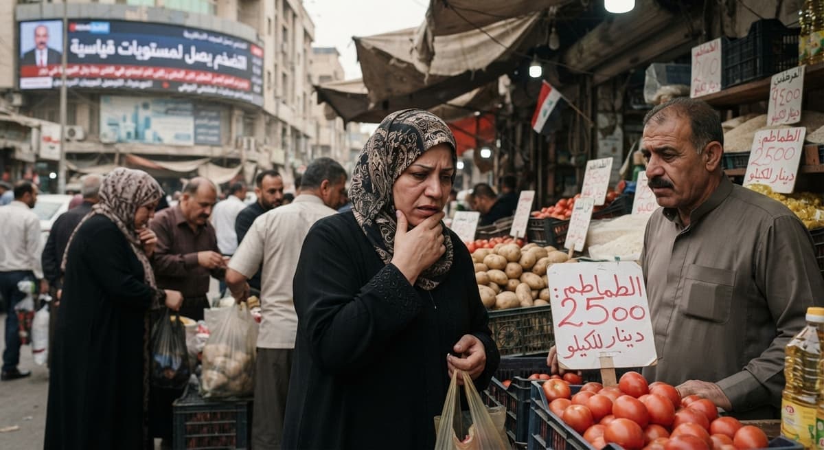 هەڵاوسان لە عێراق لە مانگی ئابدا 3.3٪ بووە؛ بزانە نرخی پێداویستییەکان چۆن گۆڕانکاری بەسەردا هاتووە