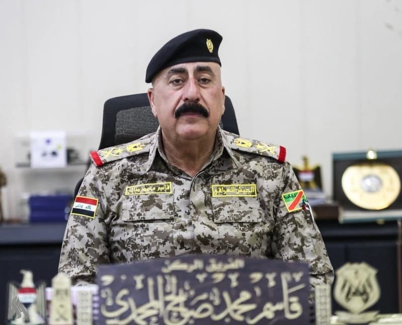 فەرماندەی هێزەکانی وشکانیی عێراق: رێگە بە مانەوەی هیچ چەکدارێکی بیانی و نایاسایی لە شنگال نادرێت
