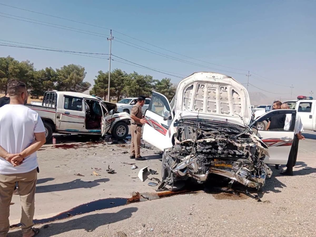لەێکی هاتووچۆدا لە ئیدارەی راپەڕین سێ کەس گیانیان لەدەست دا