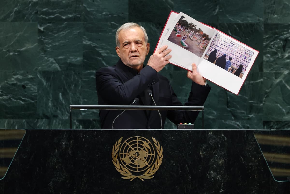 پزیشکیان: بەهۆی گوتارەکەی ترەمپەوە دەقی گوتارەکەم لە نەتەوە یەکگرتووەکان گۆڕی