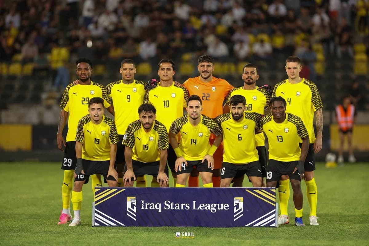 هەولێر لەنێو یاریگەی خۆیدا تووشی یەکەم شکستی بوو