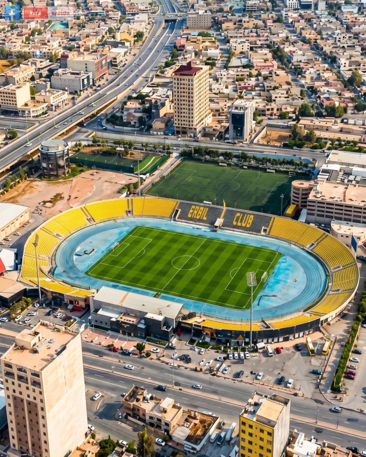یاریگای هەولێر بەشێوەیەکی سەرنجڕاکێش نۆژەندەکرێتەوە