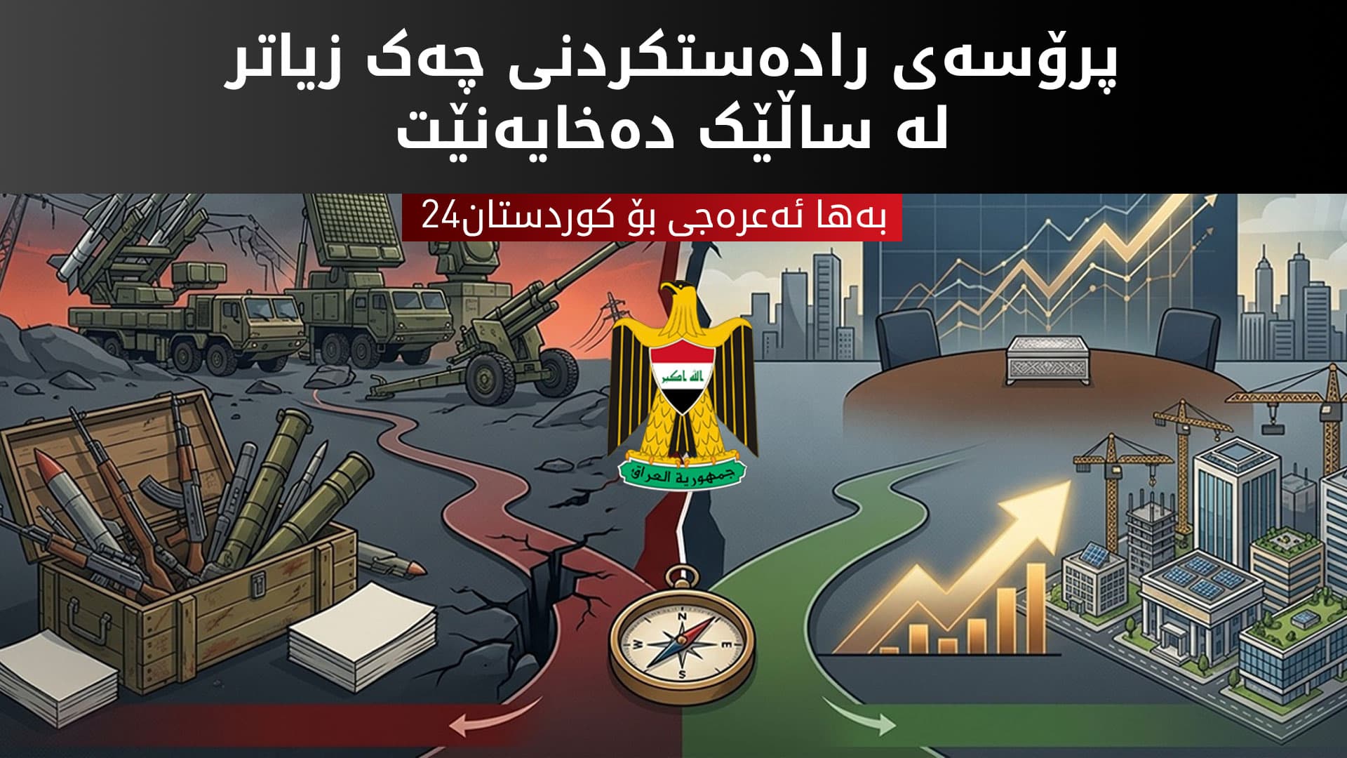 بەها ئەعرەجی: دەرچوونی هێزە بیانییەکان کۆتایی بە بیانووی چەکی نایاسایی دەهێنێت