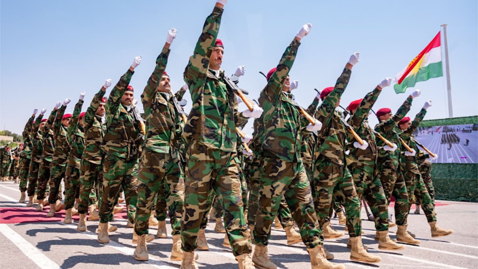 ئەمڕۆ رێوڕەسمی یەکخستنی هێزی پێشمەرگە بەڕێوەدەچێت