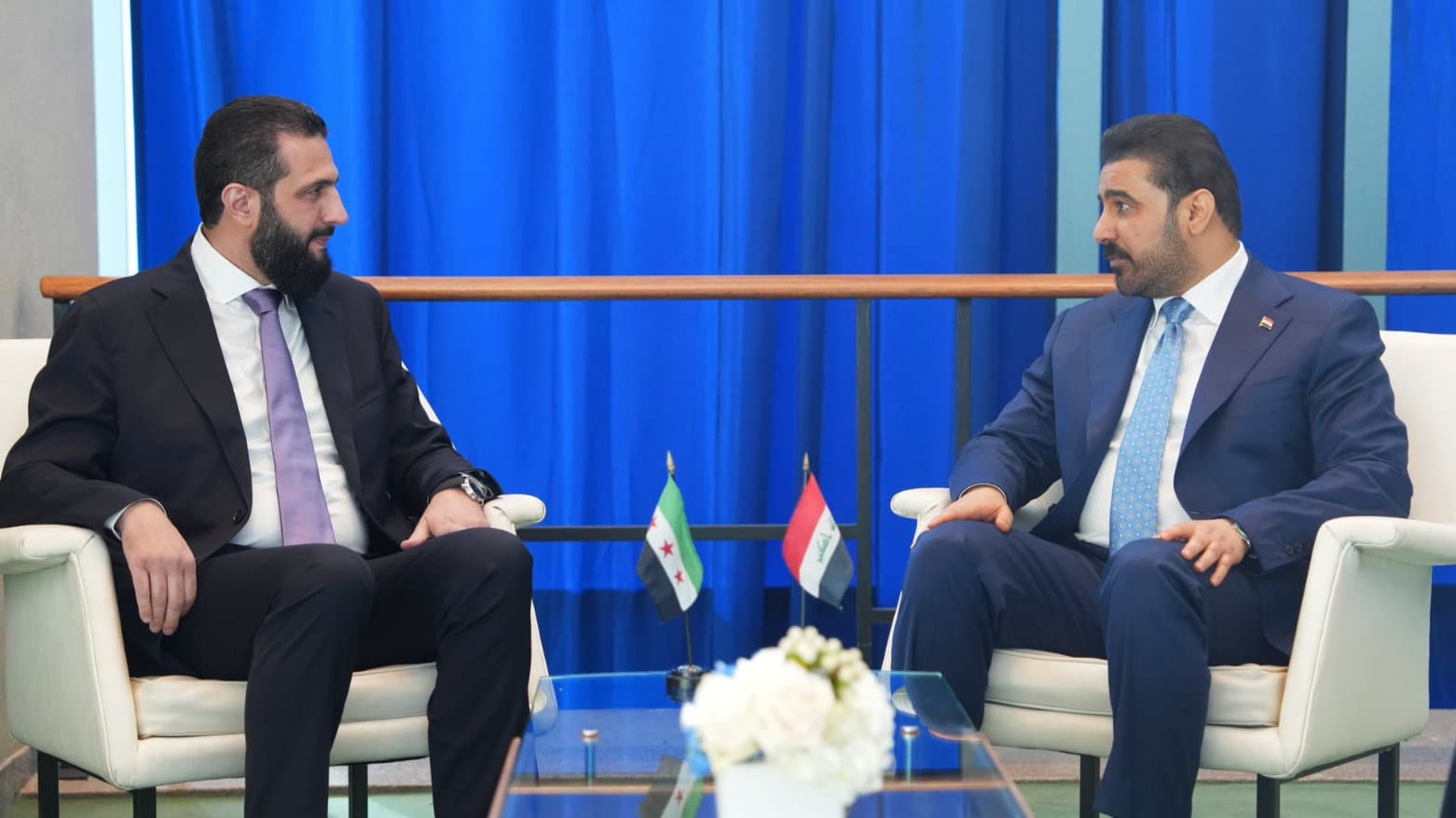 لە نیویۆرک زەیدی لەگەڵ شەرع کۆبووەوە