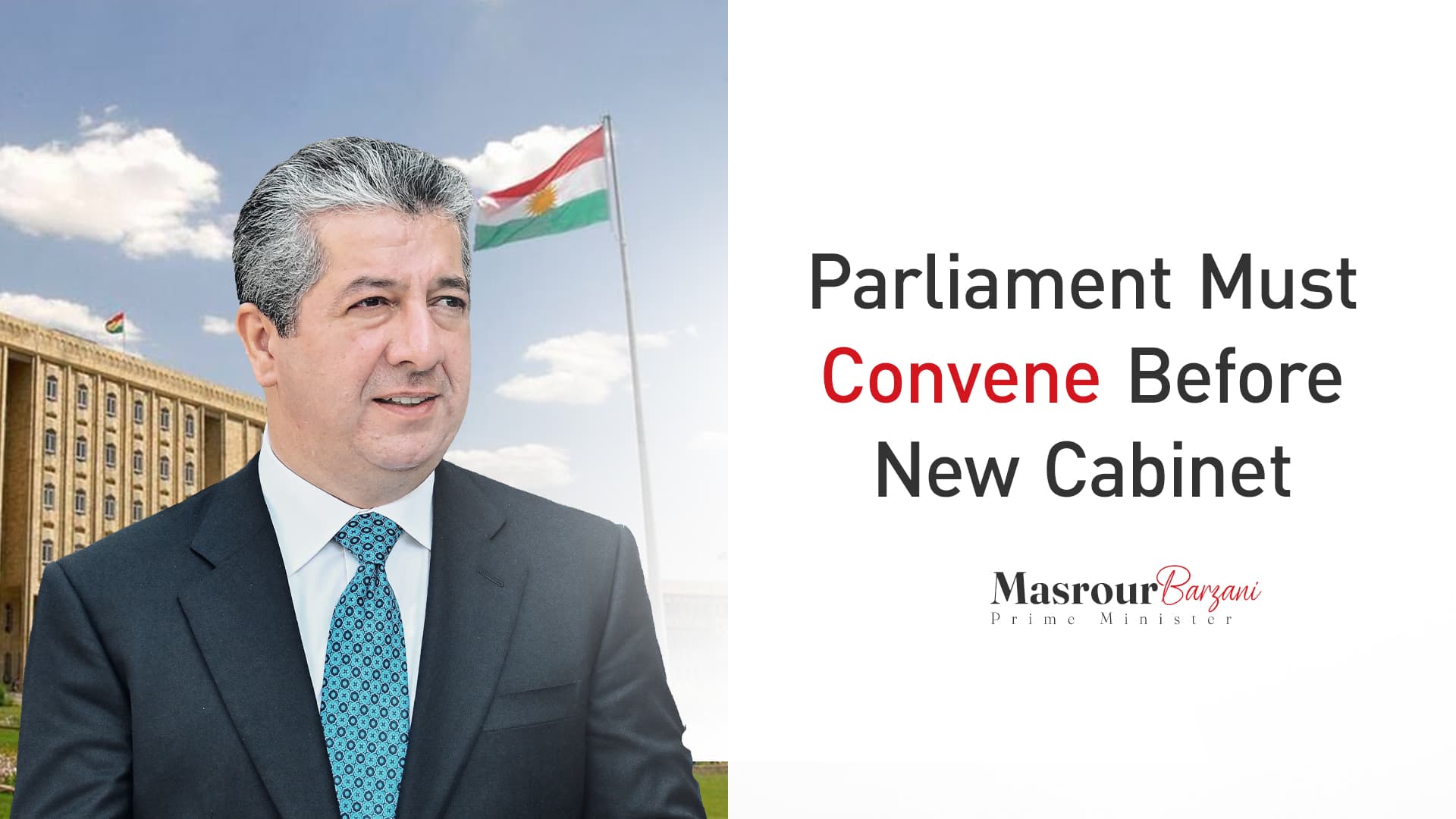 Prime Minister Barzani Calls Kirkuk 'Heart of Kurdistan,' Urges Kurdish-Language Education