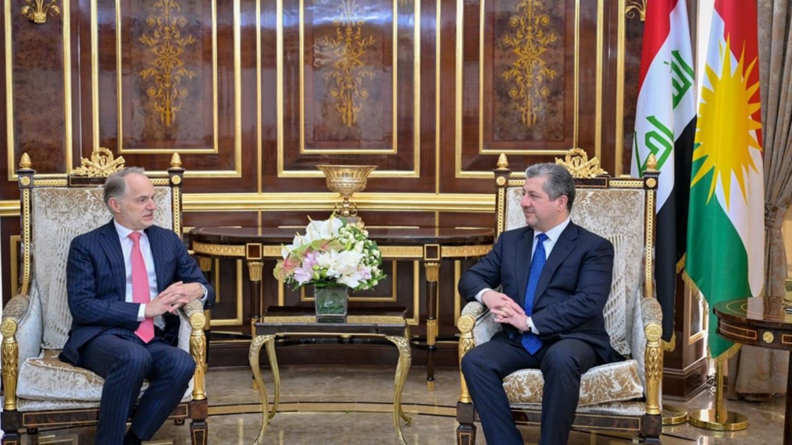 Prime Minister Barzani Welcomes New French Consul General in Kurdistan Region