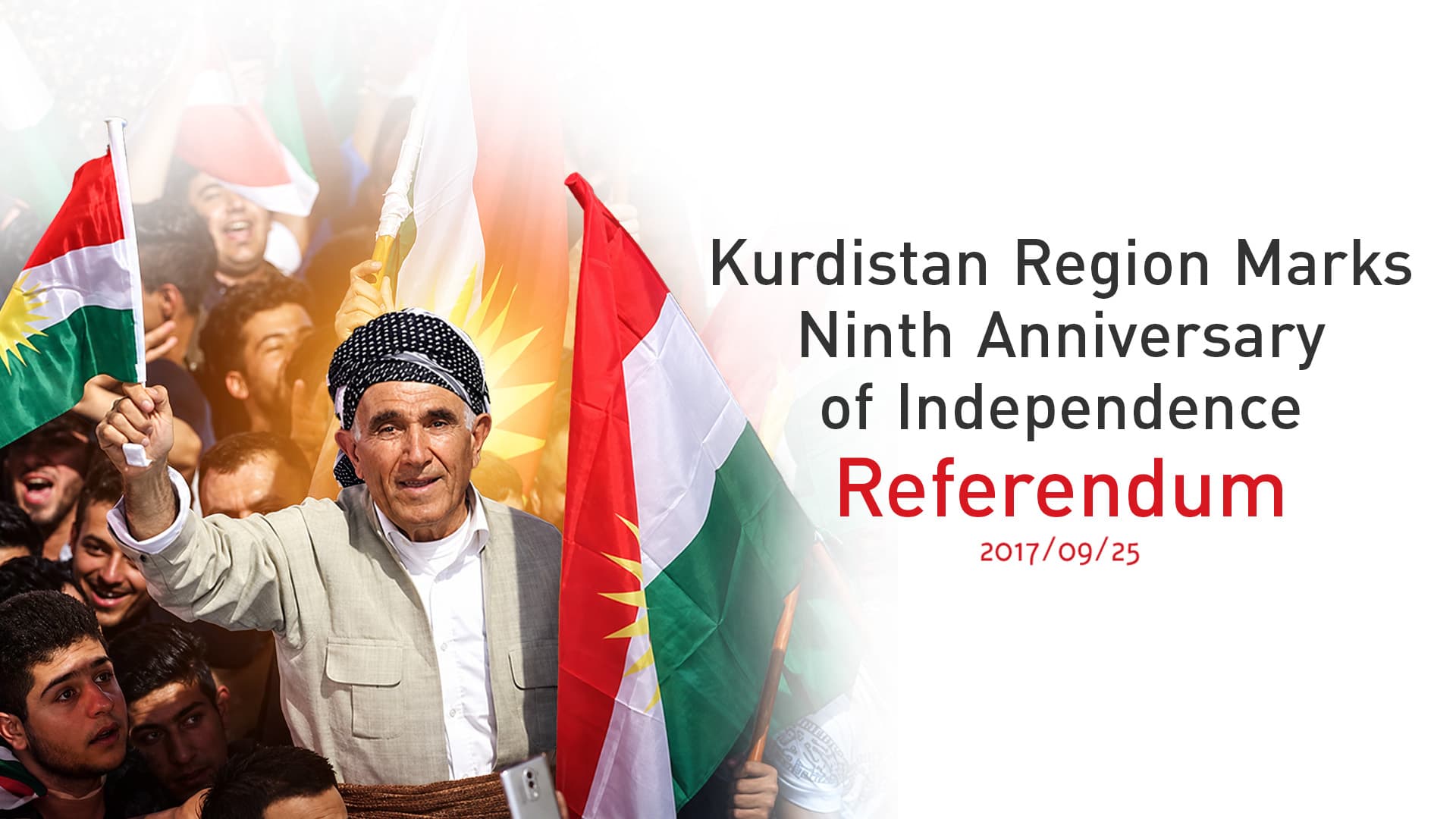 Kurdistan Region Marks Ninth Anniversary of Independence Referendum