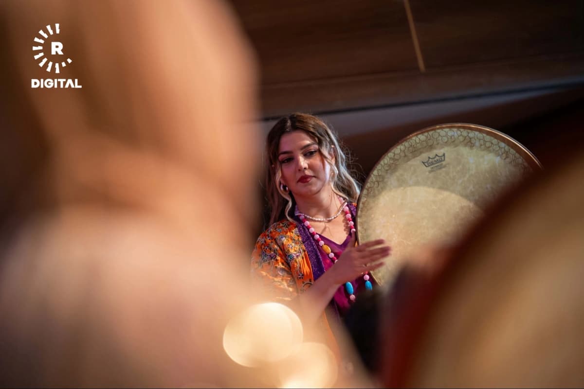 کۆنسێرتی یەکەم گرووپی دەفژەنینی ژنانی کورد لە کۆیە